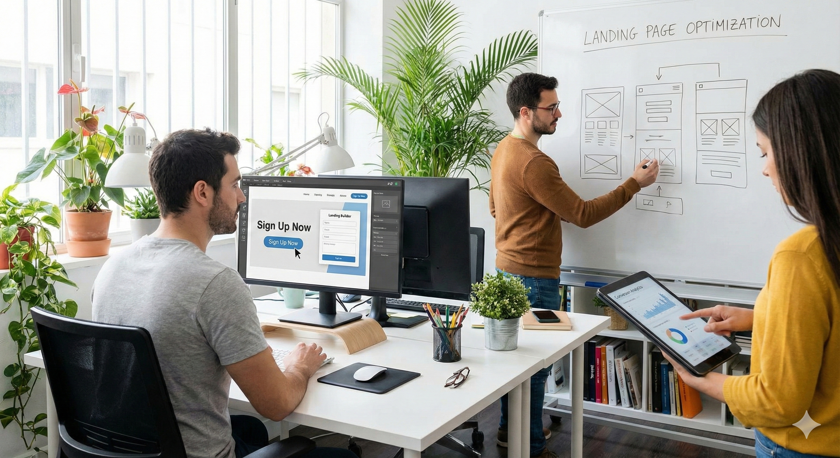 Landing page